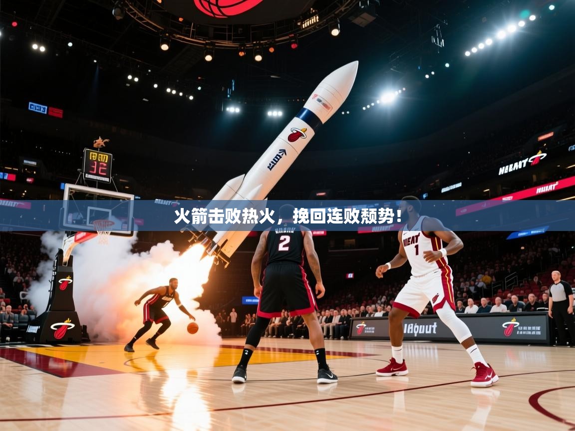 火箭击败热火，挽回连败颓势！  第1张